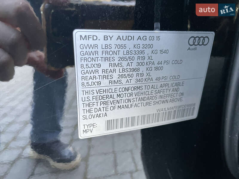 Внедорожник / Кроссовер Audi Q7 2015 в Львове фото 14 Внедорожник / Кроссовер Audi Q7 2015 в Львове