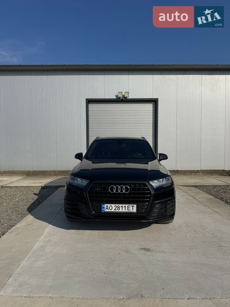 2017 Audi Q7, VIN WAUZZZ4M9HD041260:plate — фото 1 (autoria)