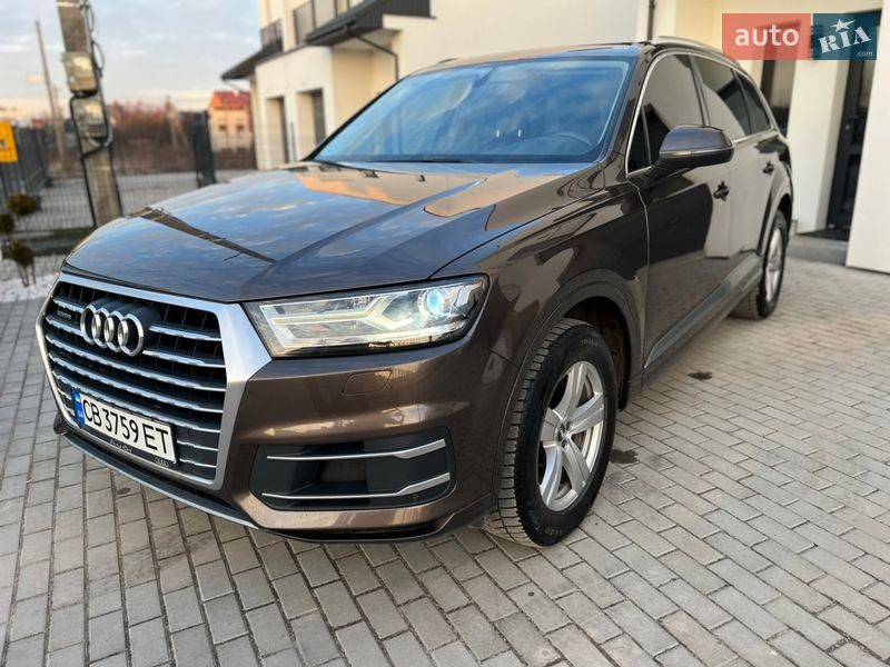 Внедорожник / Кроссовер Audi Q7 2017 в Львове