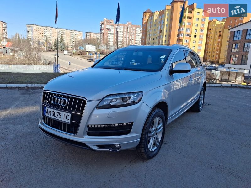 Внедорожник / Кроссовер Audi Q7 2013 в Тернополе