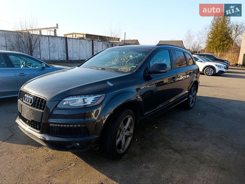 2015 Audi Q7, VIN WA1DGAFE3FD006893:plate — фото 1 (autoria)