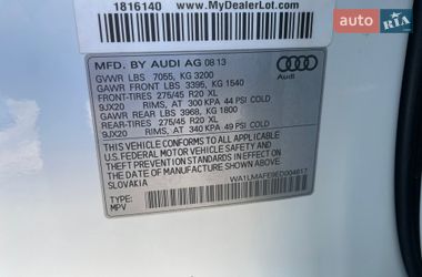 Внедорожник / Кроссовер Audi Q7 2013 в Львове
