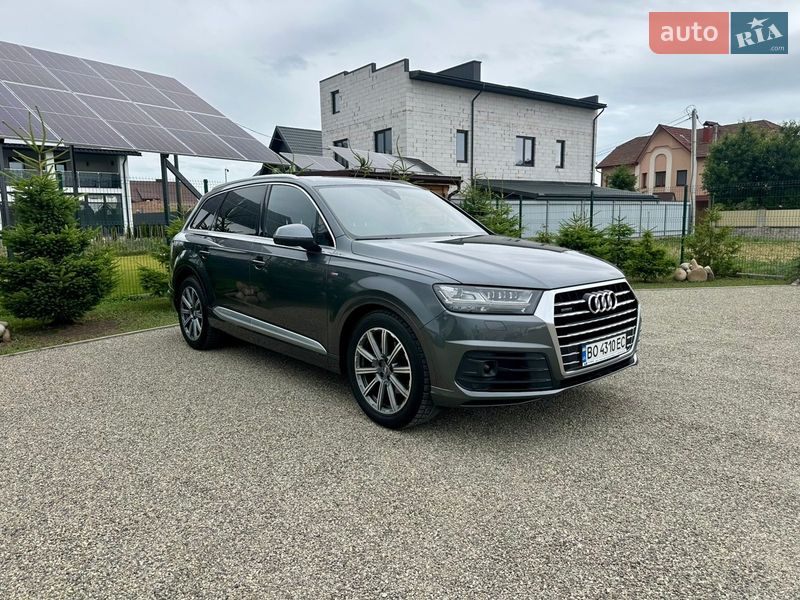 Внедорожник / Кроссовер Audi Q7 2018 в Тернополе