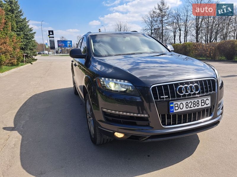Внедорожник / Кроссовер Audi Q7 2012 в Тернополе