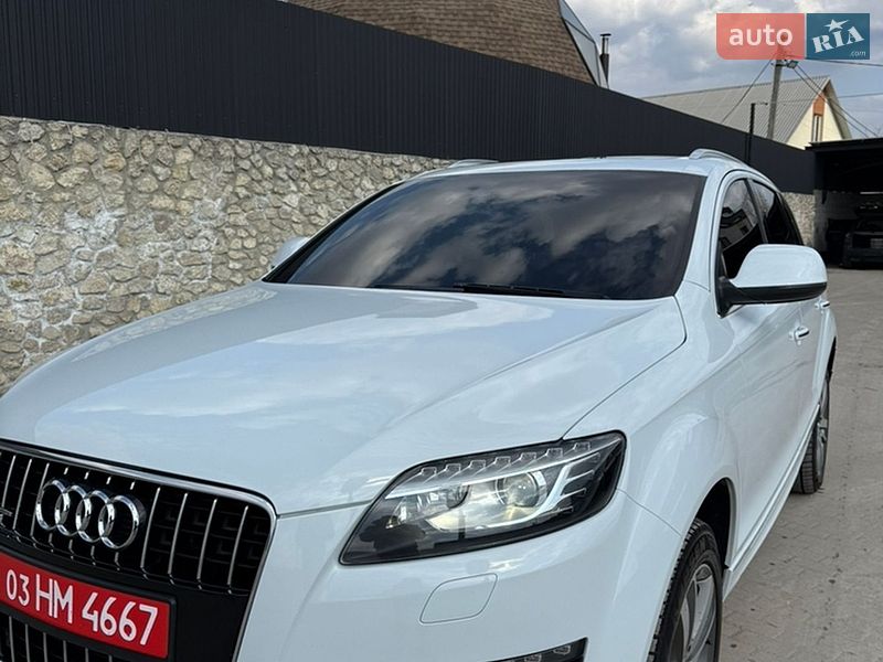 Внедорожник / Кроссовер Audi Q7 2013 в Тернополе