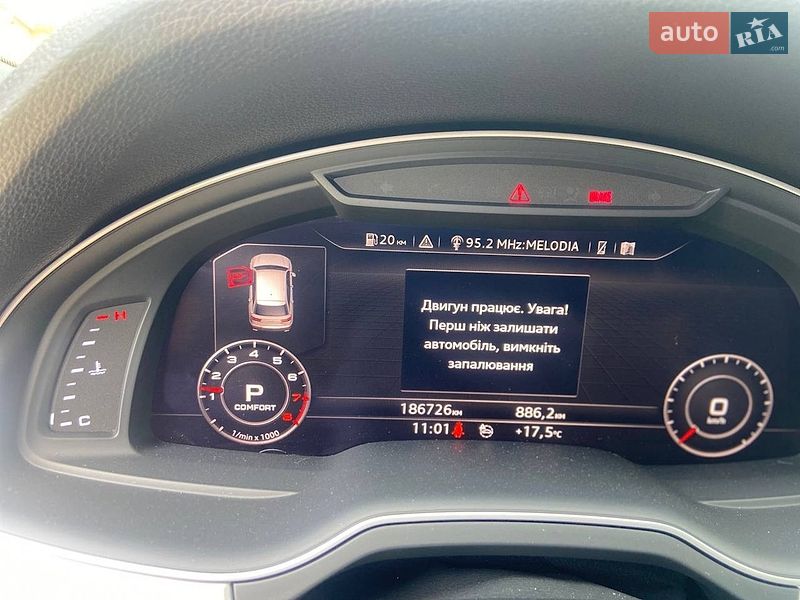 Внедорожник / Кроссовер Audi Q7 2018 в Киеве