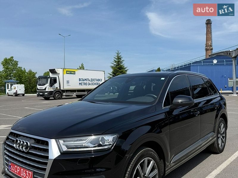 2018 Audi Q7, VIN WA1LAAF75JD040003:plate — фото 1 (autoria)