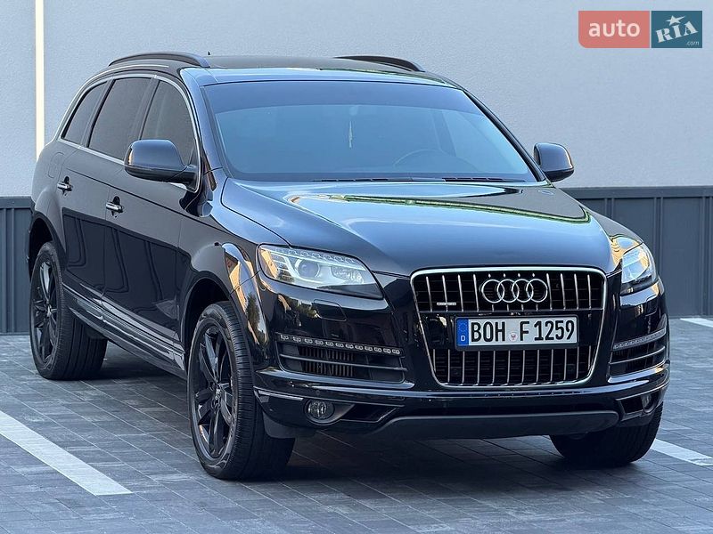 2015 Audi Q7, VIN WA1LMAFE2FD023026:plate — фото 1 (autoria)