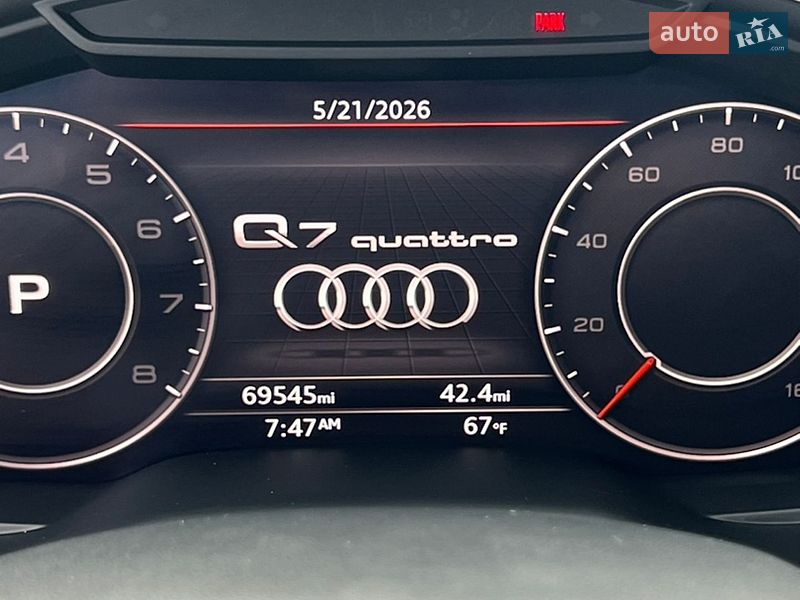 Позашляховик / Кросовер Audi Q7 2017 в Одесі