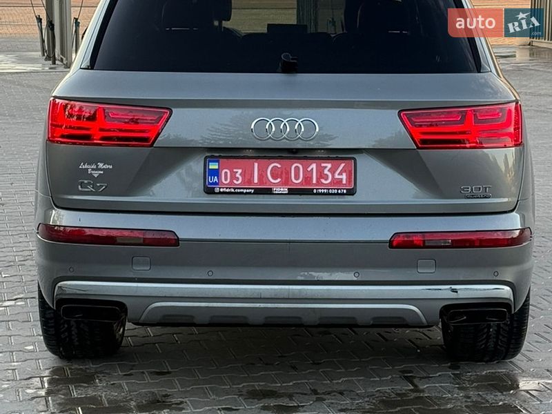 Внедорожник / Кроссовер Audi Q7 2016 в Житомире