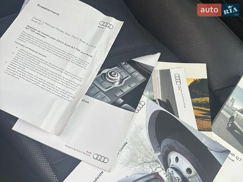 Внедорожник / Кроссовер Audi Q7 2012 в Толстом документ