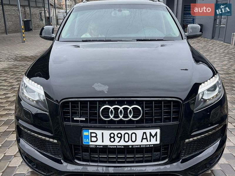 2013 Audi Q7, VIN WAUZZZ4L6DD034395:plate — фото 1 (autoria)