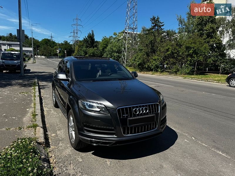 2015 Audi Q7 Premium, VIN WA1LGAFE3FD028100:plate — фото 1 (autoria)