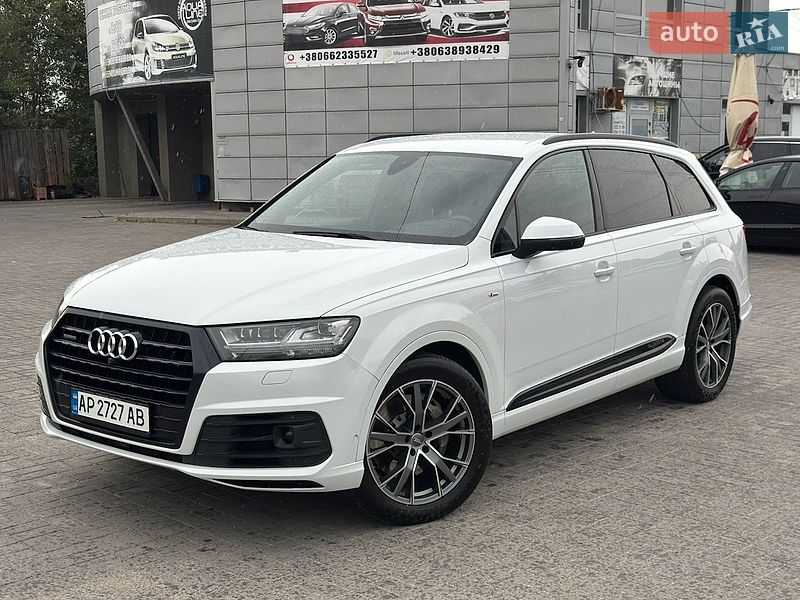 Позашляховик / Кросовер Audi Q7 2018 в Запоріжжі