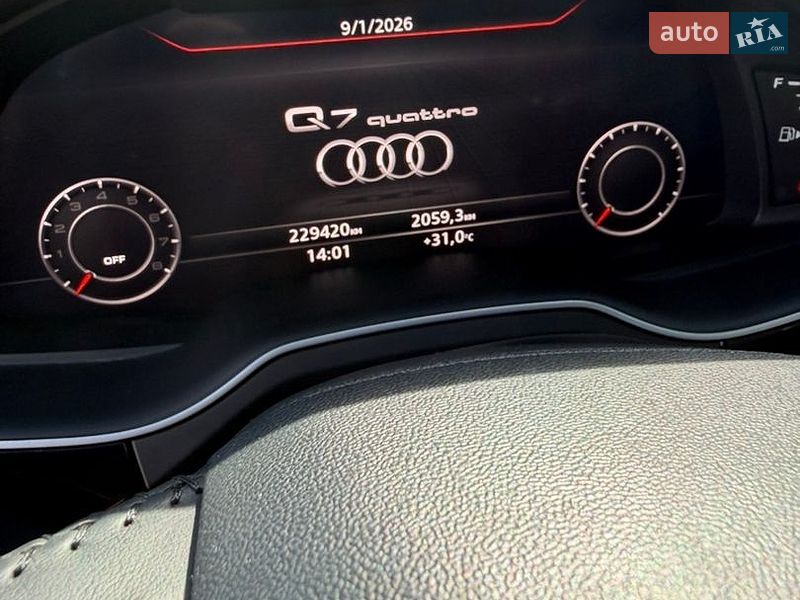Внедорожник / Кроссовер Audi Q7 2017 в Кривом Роге