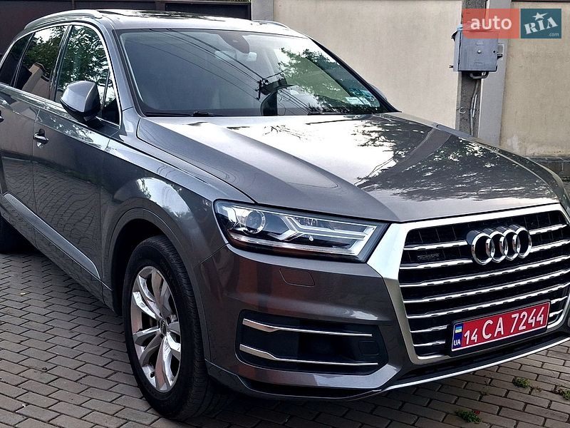 Внедорожник / Кроссовер Audi Q7 2017 в Харькове
