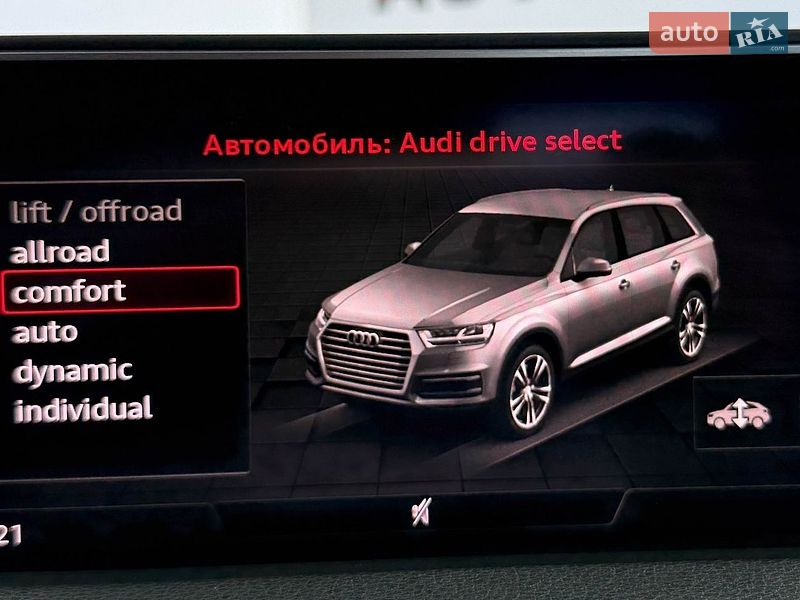 Позашляховик / Кросовер Audi Q7 2018 в Львові фото 29 Позашляховик / Кросовер Audi Q7 2018 в Львові