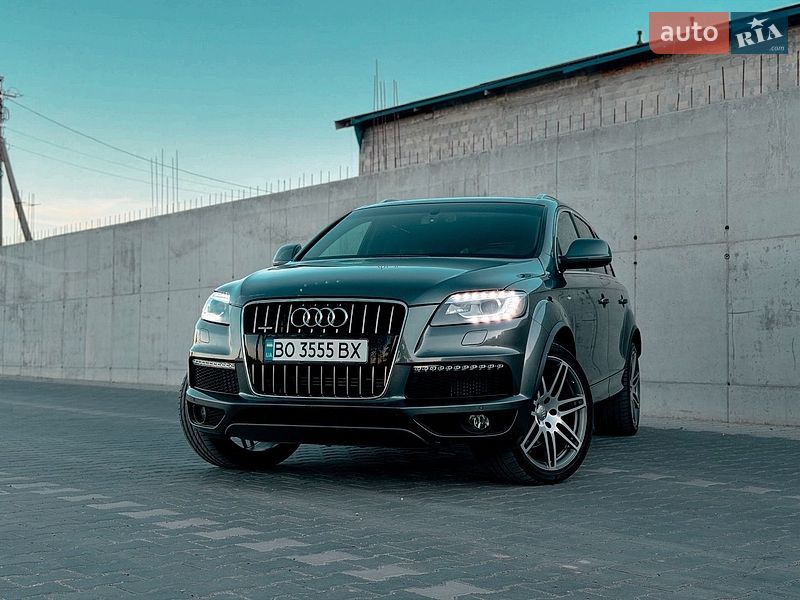 Позашляховик / Кросовер Audi Q7 2013 в Тернополі