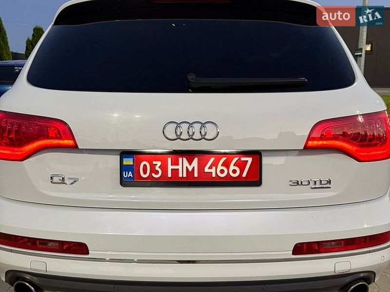 Внедорожник / Кроссовер Audi Q7 2013 в Тернополе