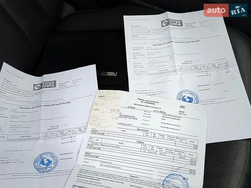 Внедорожник / Кроссовер Audi Q7 2011 в Тернополе документ