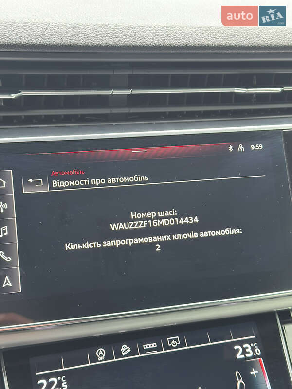 Позашляховик / Кросовер Audi Q8 2020 в Києві фото 39 Позашляховик / Кросовер Audi Q8 2020 в Києві