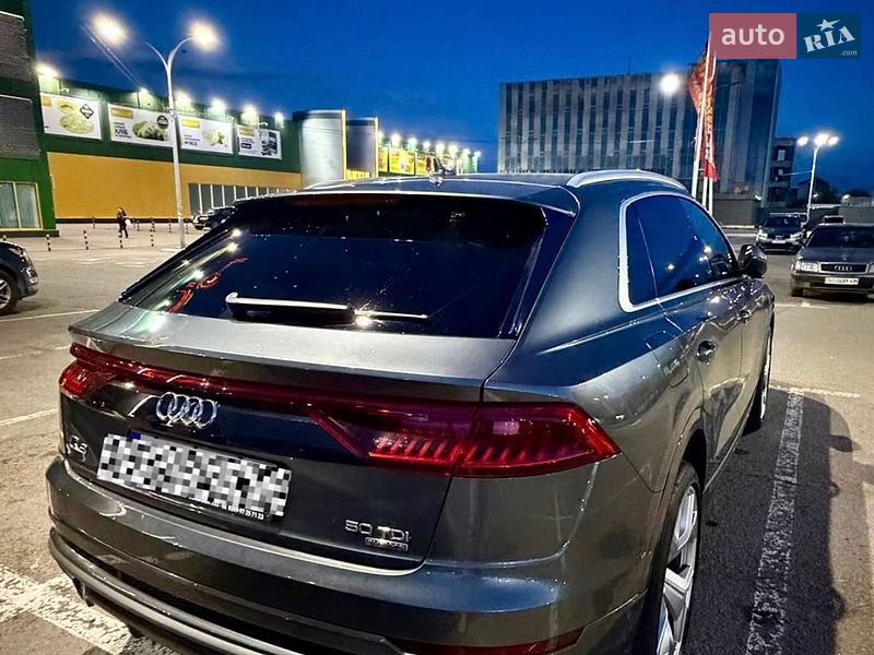 2018 Audi Q8, VIN WAUZZZF10KD003569:plate — фото 1 (autoria)
