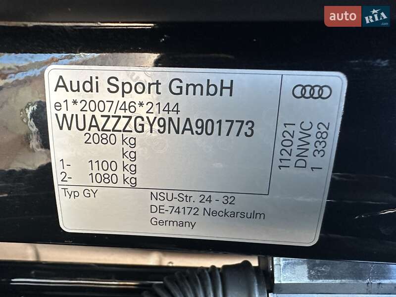Седан Audi RS3 2021 в Киеве