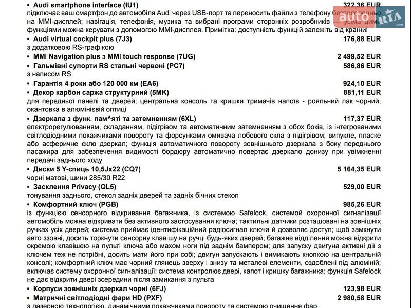 Универсал Audi RS6 2025 в Кривом Роге