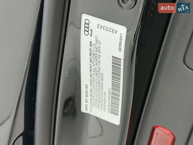 Седан Audi S4 2023 в Одессе