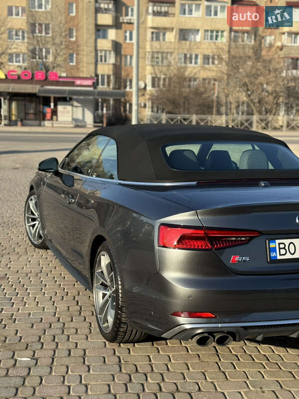 Кабриолет Audi S5 2017 в Тернополе