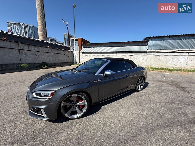 Кабріолет Audi S5 2019 в Києві фото 29 Кабріолет Audi S5 2019 в Києві