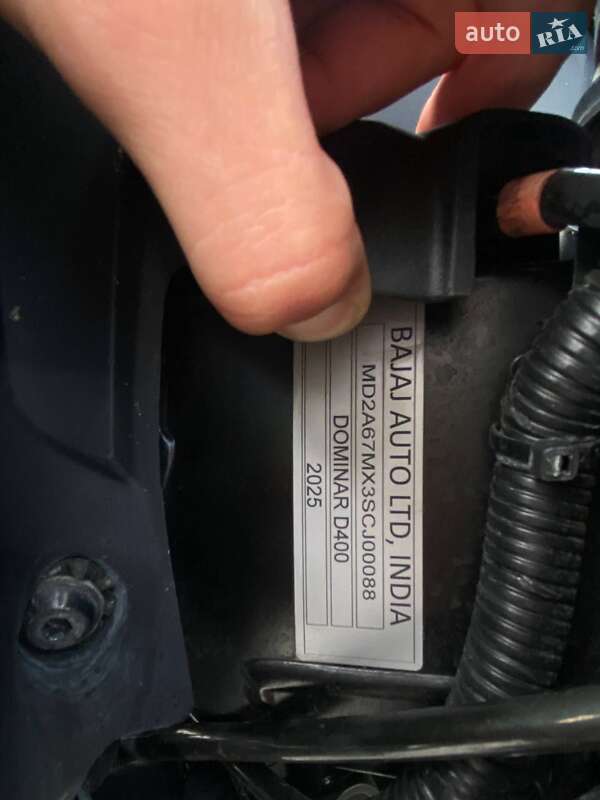 Мотоцикл Спорт-туризм Bajaj Dominar D400 2024 в Вінниці