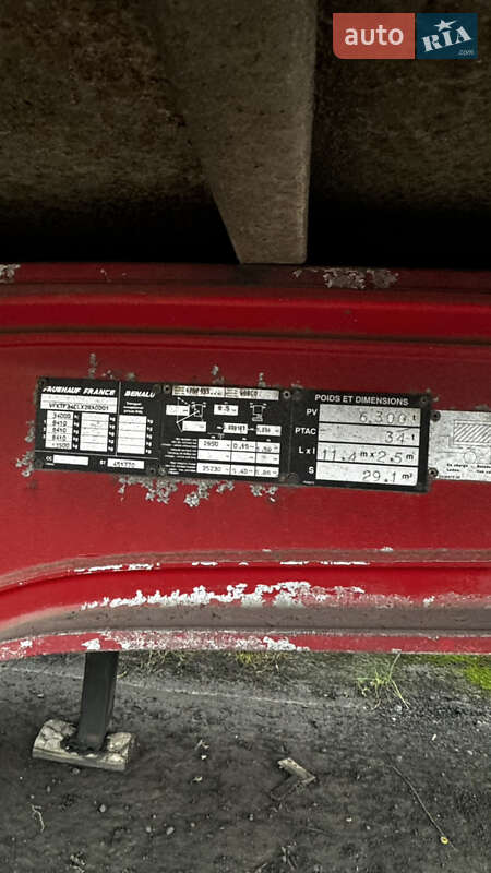 Зерновоз - напівпричіп Benalu Benalu 1999 в Славуті