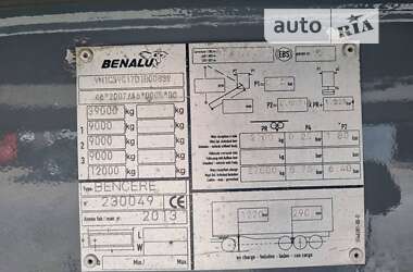 Самосвал полуприцеп Benalu Bencere 2013 в Виннице