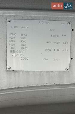 Зерновоз - полуприцеп Benalu Bencere 2007 в 