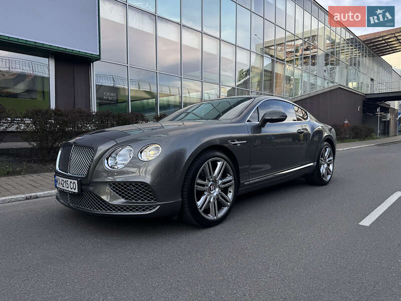Купе Bentley Continental GT 2016 в Киеве