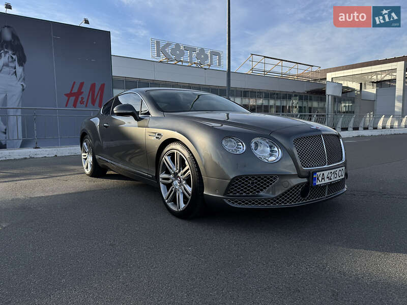 Купе Bentley Continental GT 2016 в Киеве