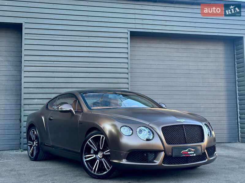 Купе Bentley Continental GT 2014 в Киеве