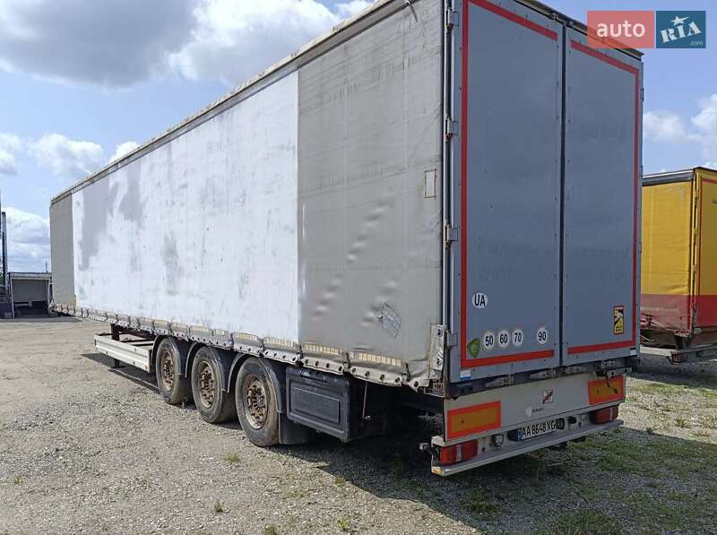 Тентованный борт (штора) - полуприцеп Berger SAPL 2013 в Киеве