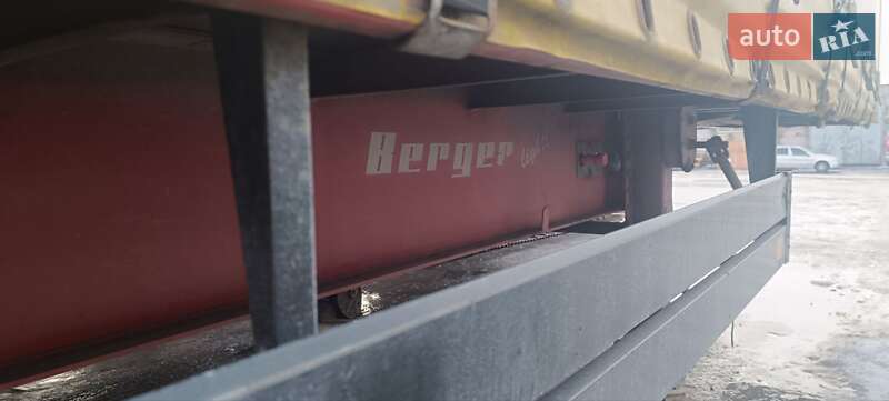 Тентованный борт (штора) - полуприцеп Berger SCS 2005 в Днепре