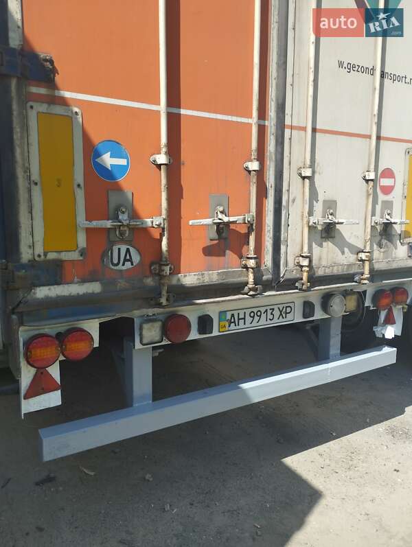 Тентований борт (штора) - напівпричіп Blumhardt SAL 1997 в Дніпрі фото 3 Тентований борт (штора) - напівпричіп Blumhardt SAL 1997 в Дніпрі