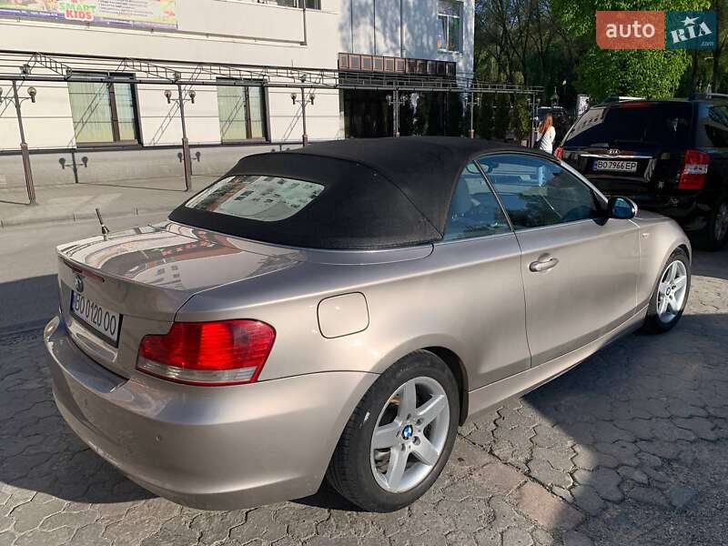 Кабриолет BMW 1 Series 2008 в Тернополе