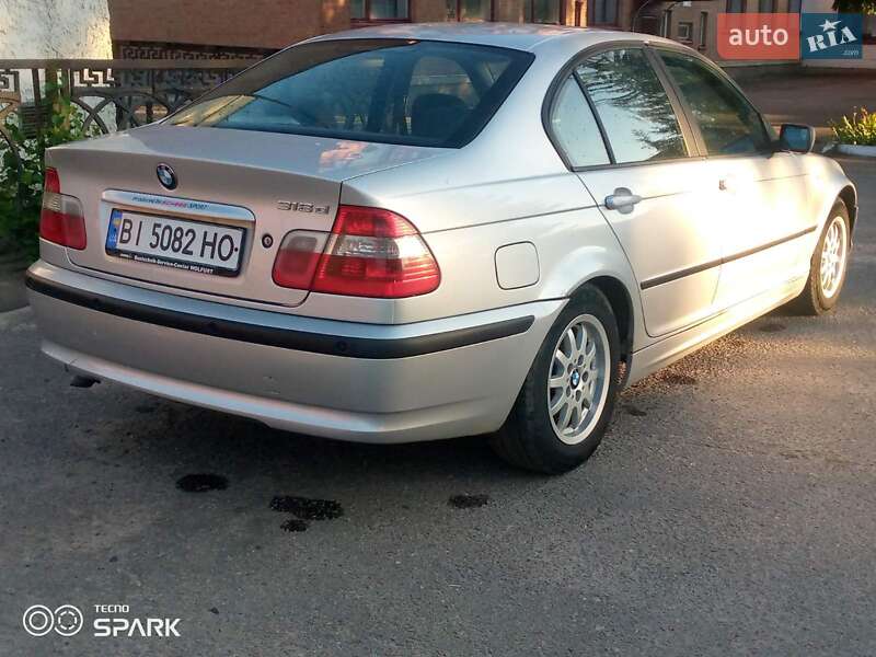 Седан BMW 3 Series 2001 в Миргороде