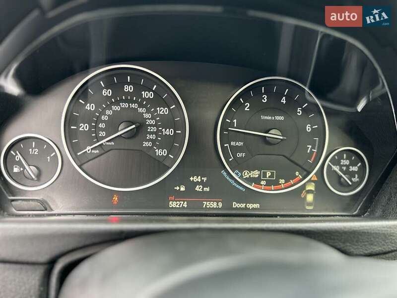 Седан BMW 3 Series 2015 в Львове