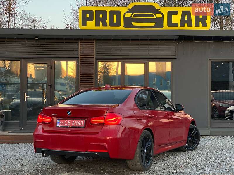 Седан BMW 3 Series 2016 в Львове