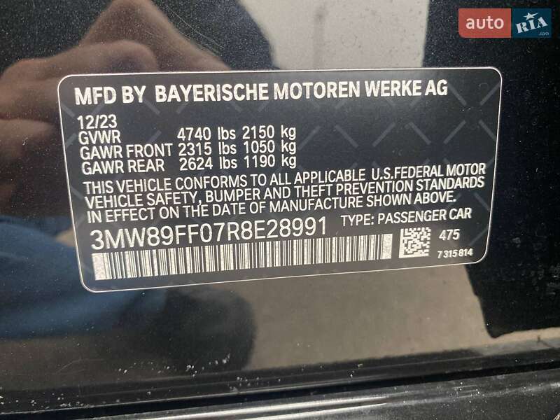 Седан BMW 3 Series 2023 в Киеве фото 37 Седан BMW 3 Series 2023 в Киеве