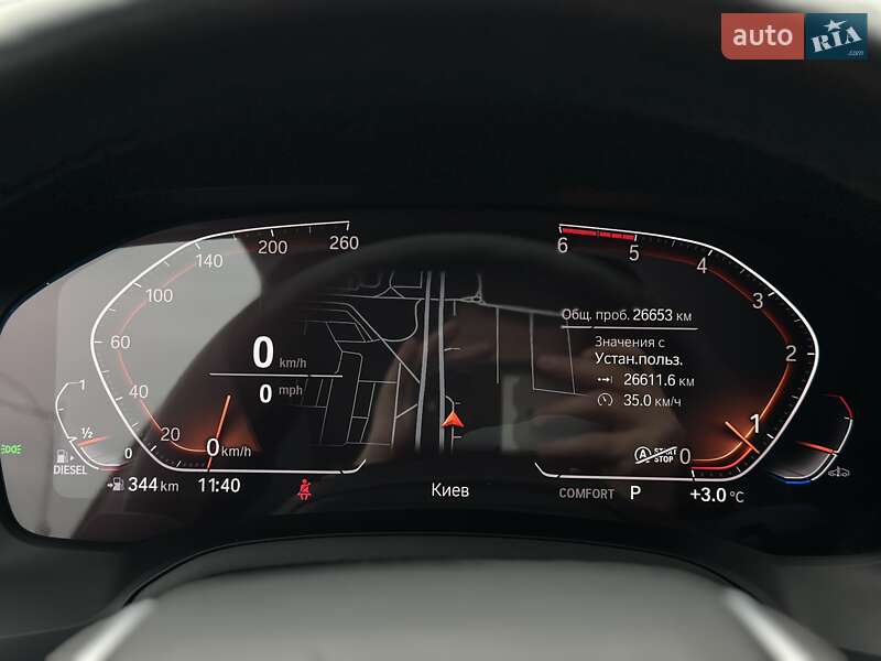 Седан BMW 3 Series 2022 в Киеве