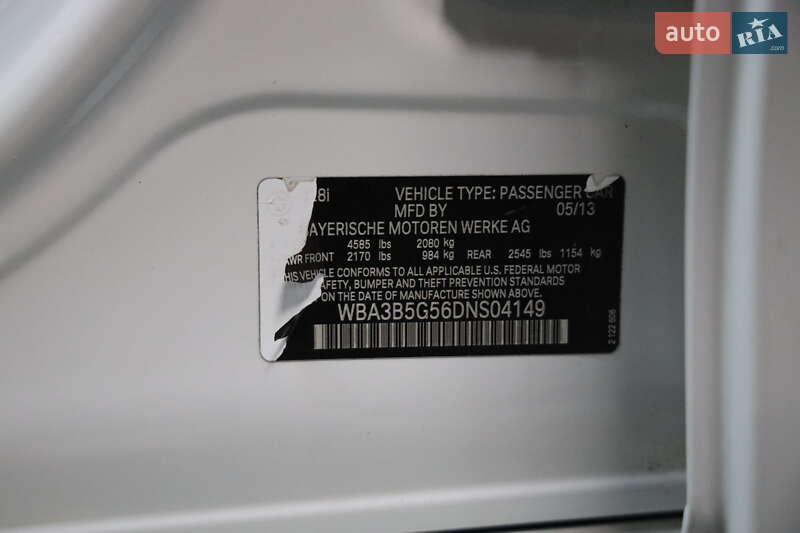 Седан BMW 3 Series 2013 в Луцке фото 46 Седан BMW 3 Series 2013 в Луцке