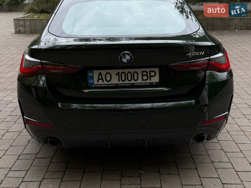 Купе BMW 4 Series Gran Coupe 2022 в Ужгороді