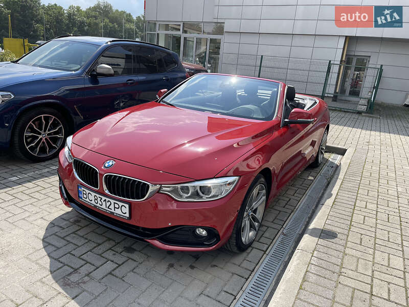 Кабриолет BMW 4 Series 2016 в Львове